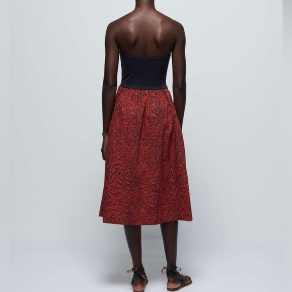 NWT Nation LTD Gabbriette Dress Strapless Abstract Swirl Sz M - Picture 15 of 16